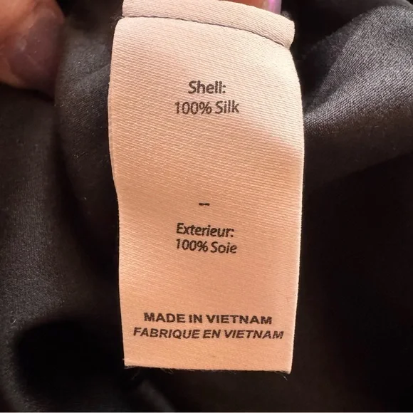 Cinq à Sept Leilah Silk Mini Dress Black Ruffle Flounce Dropped Waist Sz S NWT - Picture 9 of 16